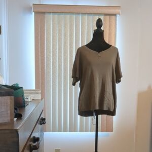 Casual Tan Women's Top